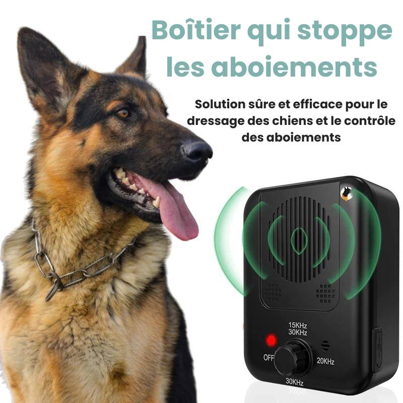 SilenceToutou - Dispositif anti-aboiement pour chien