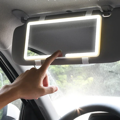 Miroir LED pour voiture avec 3 modes