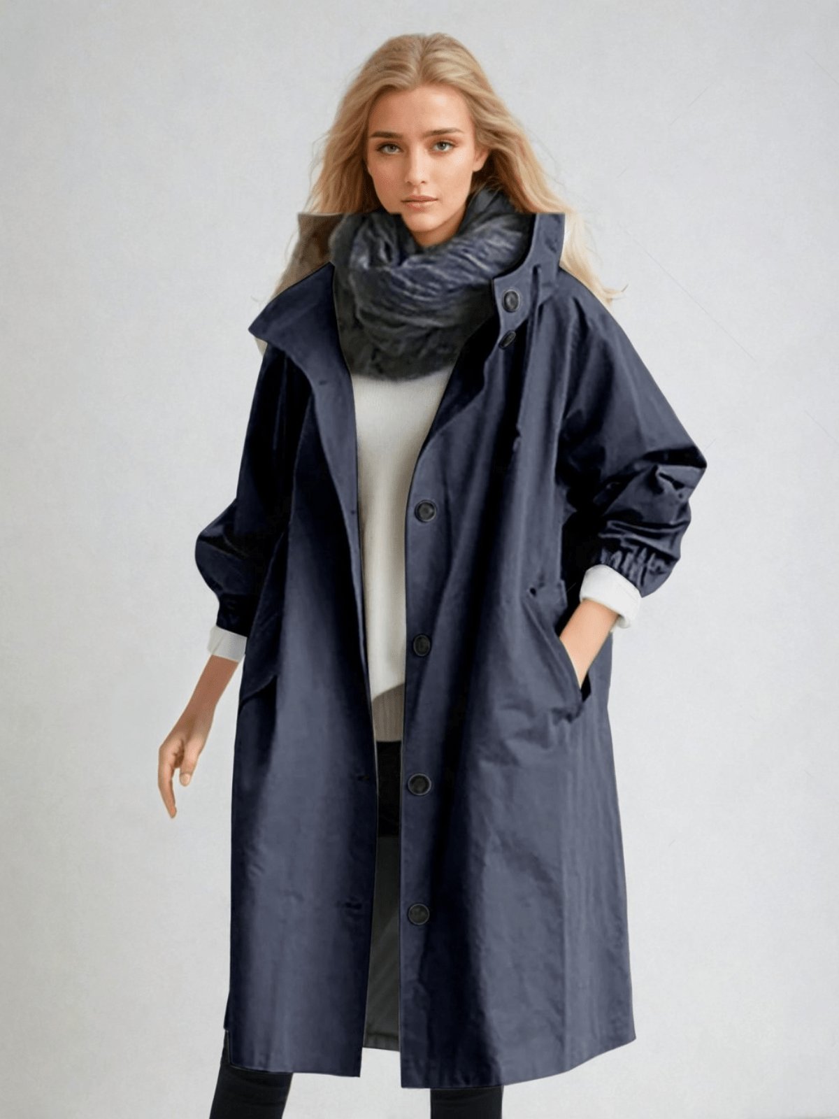 Lua – Trench-coat stylé et déperlant