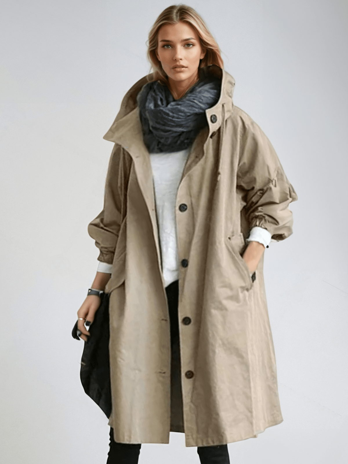 Lua – Trench-coat stylé et déperlant